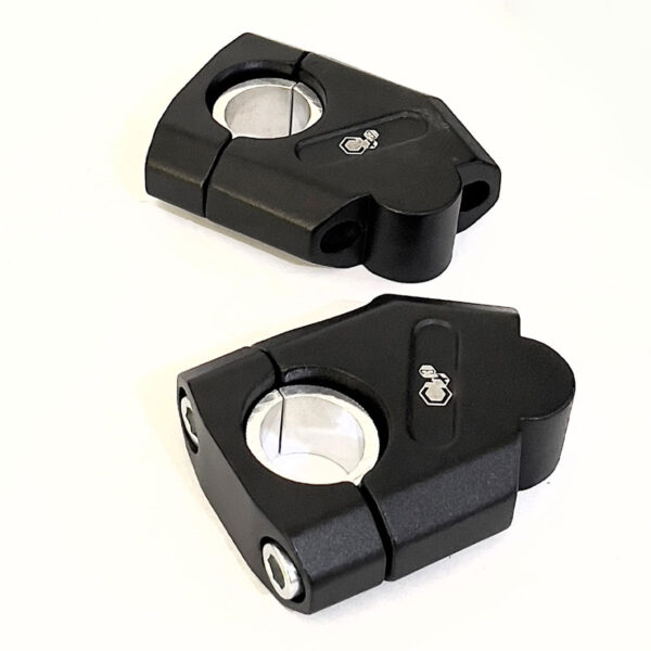 Suporte Guidão Curvado Preto 22mm - SM0079